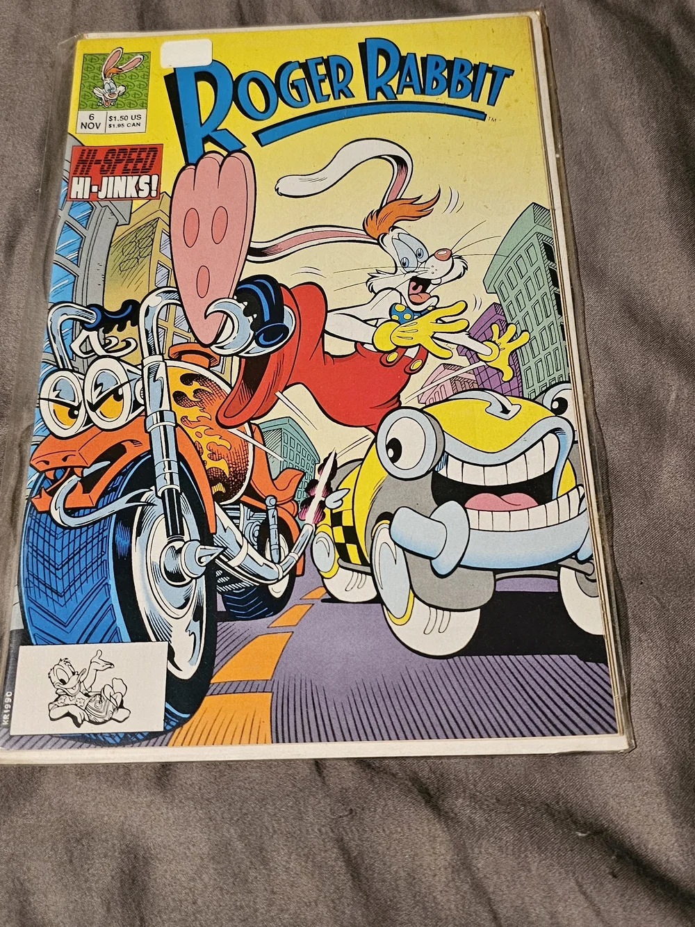 Lot Of 6 Roger Rabbit Comic Book Collection